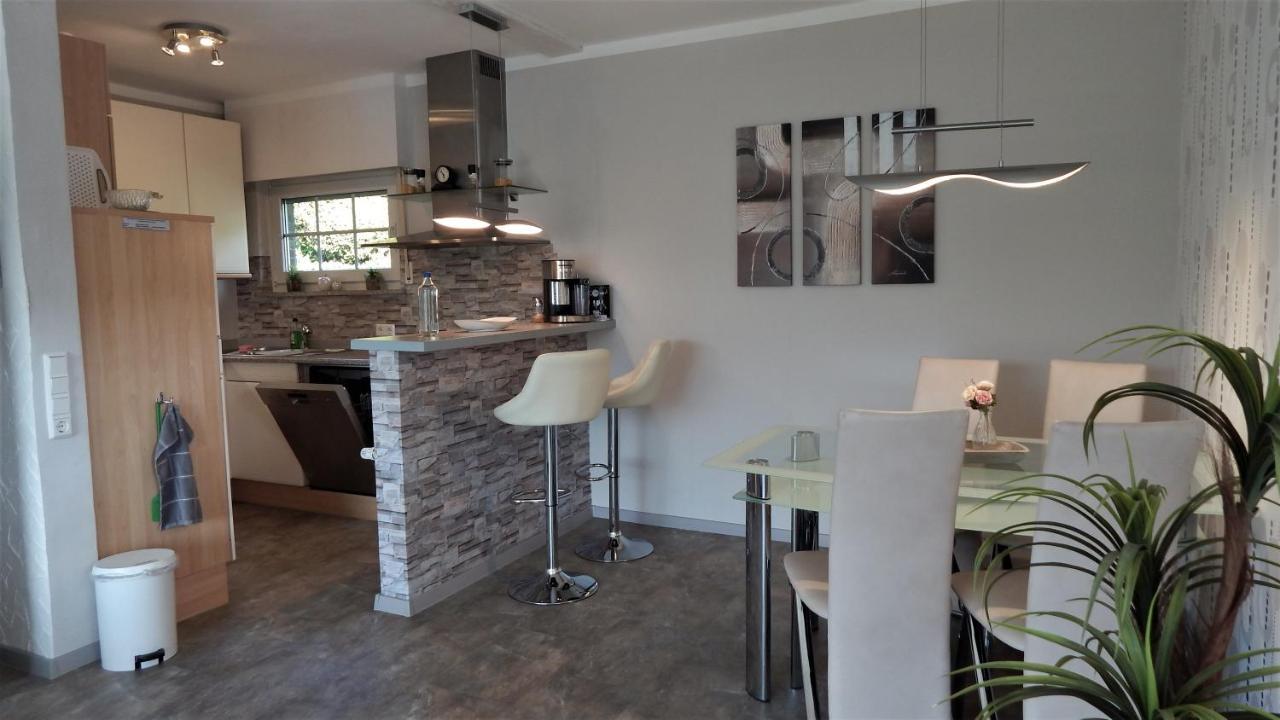 Seeblick-Ferienwohnung Im "Ferienhaus Agger-Blick" Mit Traumhafter Sonnen-Terrasse, Sauna, E-Kamin & Kajak غومرسباخ المظهر الخارجي الصورة